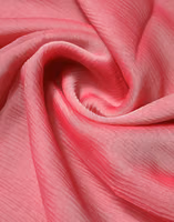 Pink Silk Rectangle Women Wrap Shawl Scarf 3