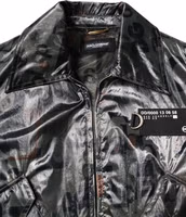 Green DG Logo Print Bomber Full Zip Jacket 4