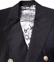 Multicolor Patchwork Jacket Coat Suit Blazer 4