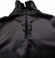 Black Silk Turtleneck Men Pullover Sweater 4