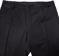 Black Wool Single Breasted 2 Piece Suit 5