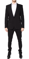 Multicolor Polyester Jacquard 2 Piece Suit 1