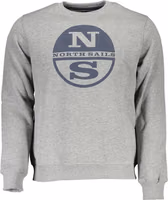 Gray Cotton Men Sweater 1