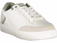 White Polyurethane Men Sneaker 2