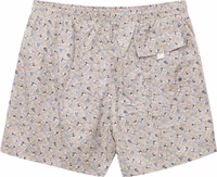 Beige Polyester Swim Shorts 2