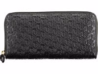 Black Leather Women Wallet 1