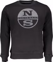 Black Cotton Men Sweatshirt 1