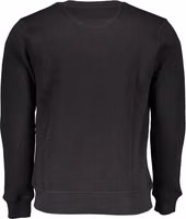 Black Cotton Men Sweatshirt 2