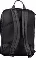 Nero Polyester Men Backpack 2