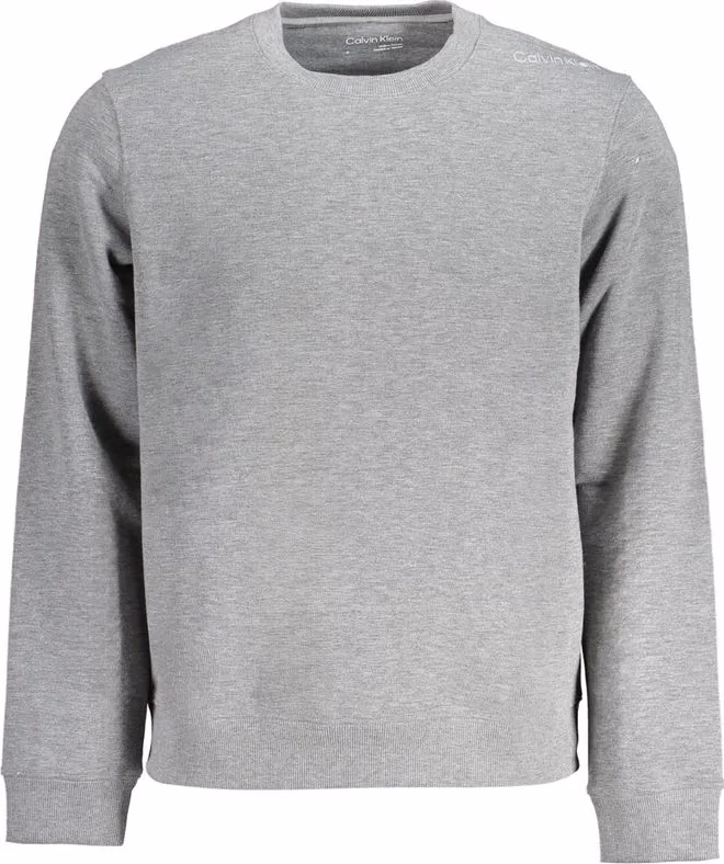 Grigio Polyester Men Sweatshirt