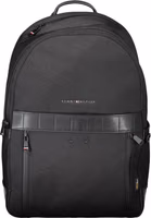 Black Nylon Men Backpack 1