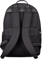 Black Nylon Men Backpack 2