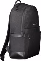 Black Nylon Men Backpack 3