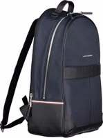 Blue Polyester Men Backpack 3