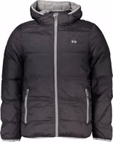 Black Polyamide Men Jacket 1
