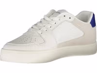 White Polyurethane Men's Sneaker 3