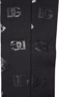 Black DG Logo Monogram Wool Stretch Arm Sleeves 3