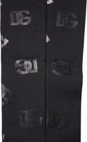 Black DG Logo Monogram Wool Stretch Arm Sleeves 4