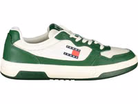 White Polyurethane Men Sneaker 1
