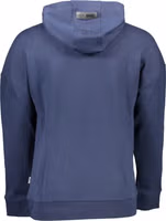 Blue Cotton Men's Hoodie 2