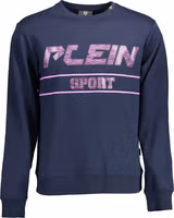 Blue Cotton Men Sweater 1