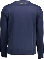 Blue Cotton Men Sweater 2