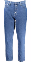 Blu Cotton Women Jeans 1