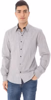 White Cotton Men's Shirt 1