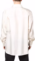 Ivory Silk Long Sleeves Men Casual Shirt 3