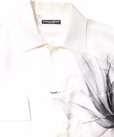 Ivory Silk Long Sleeves Men Casual Shirt 4