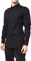 Black GOLD Cotton Dress Formal Shirt 2