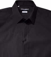 Black GOLD Cotton Dress Formal Shirt 4