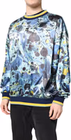 Multicolor Marble Print Men Pullover Sweater 2