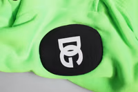 Green Polyester Hooded Sportswear Vest Sweater 5