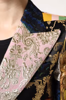Multicolor Floral Patchwork Jacquard Jacket 5