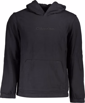 Black Cotton Men's Sweatshirt