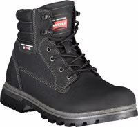 Black Polyester Men Boot 2