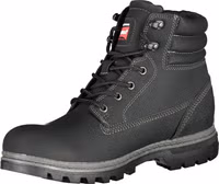 Black Polyester Men Boot 3