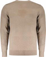 Brown Wool Men Sweater 2