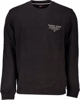 Black Cotton Men's Sweatshirt 1