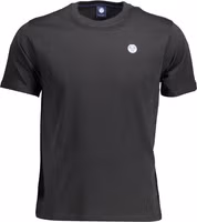 Black Cotton Men's T-Shirt 1