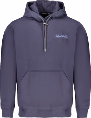Blue Cotton Men Sweater