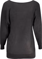 كنزة نسائية سوداء من الفيسكوز 2