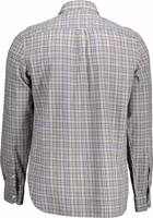 Gray Cotton Men's Shirt 2