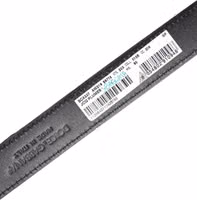 Multicolor Jacquard Leather Metal Buckle Belt 4
