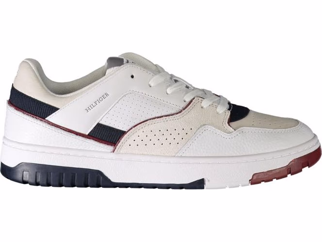 Bianco Polyurethane Men Sneaker