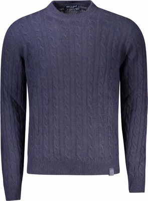 Black Wool Men Sweater
