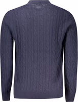 Black Wool Men Sweater 2
