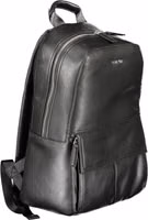 Black Polyester Men Backpack 2