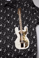 Black GOLD Instrument Embellished Shirt 5